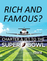 Private planes can cost as much as $75,000 per hour for the Super Bowl, and evidently, VIPs are willing to spend that kind of money on these lavish jets. 